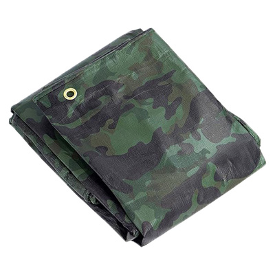 Customized camouflage tarpaulin