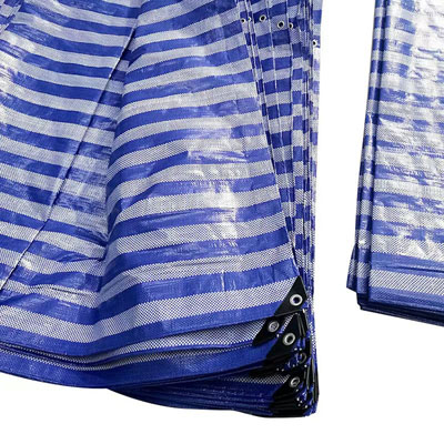 Southeast Asian blue and white striped waterproof fabric