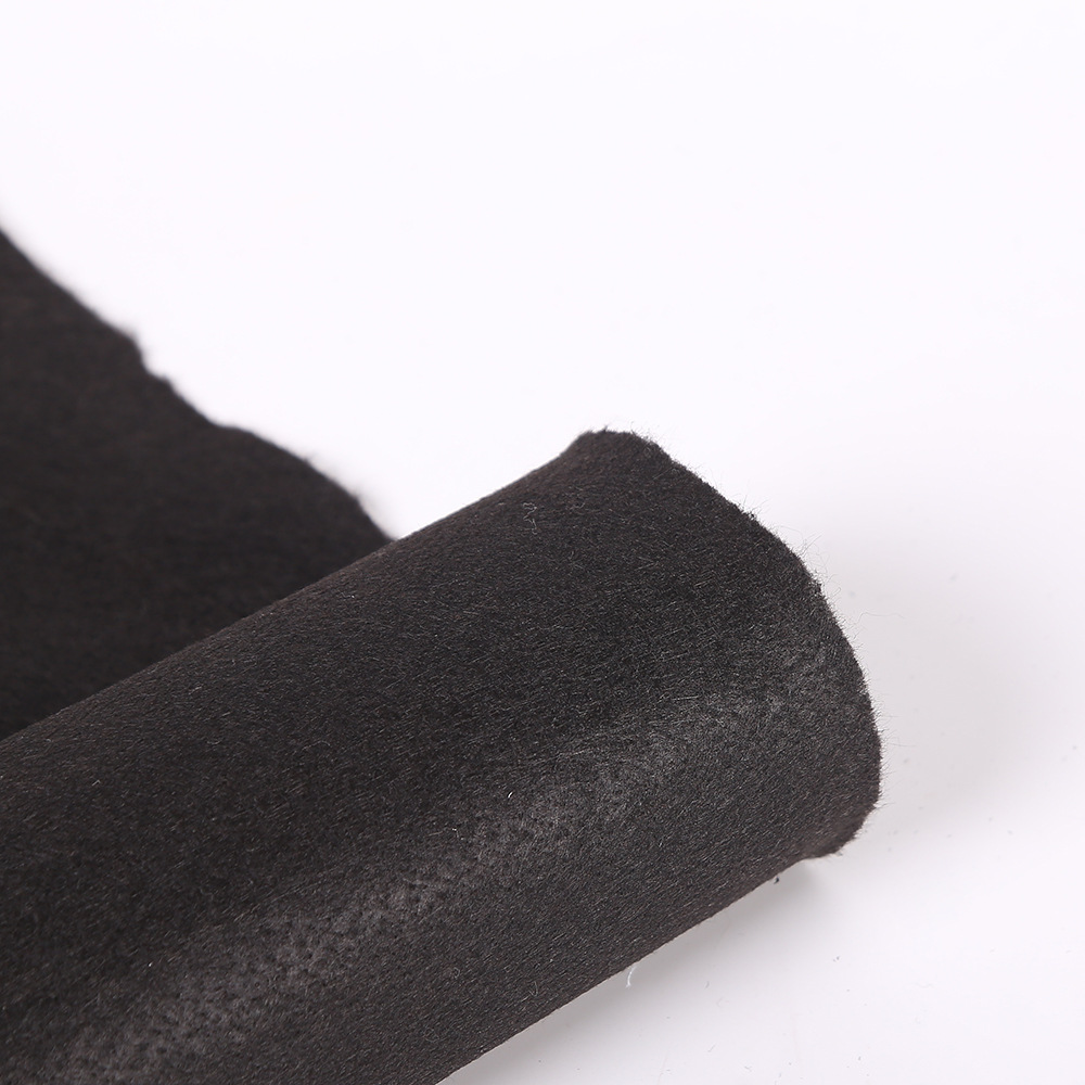 Antifrío fieltro negro geotextil